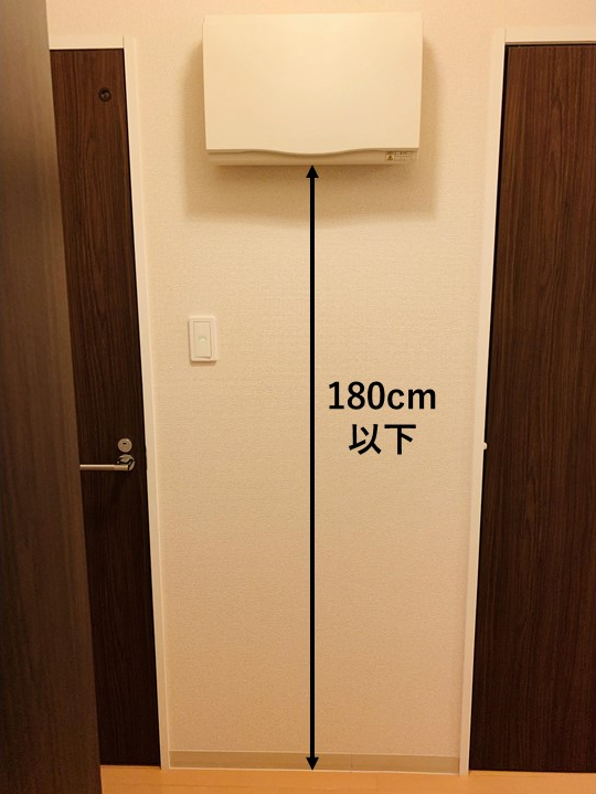 分電盤の高さ